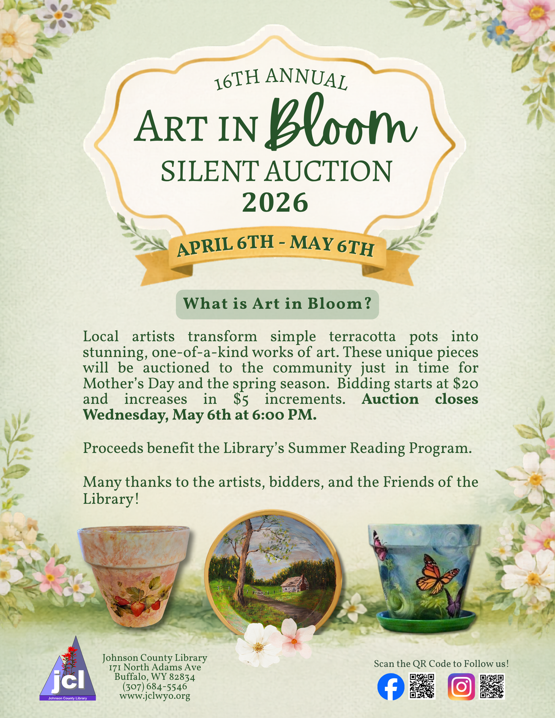 Art in Bloom Silent Auction